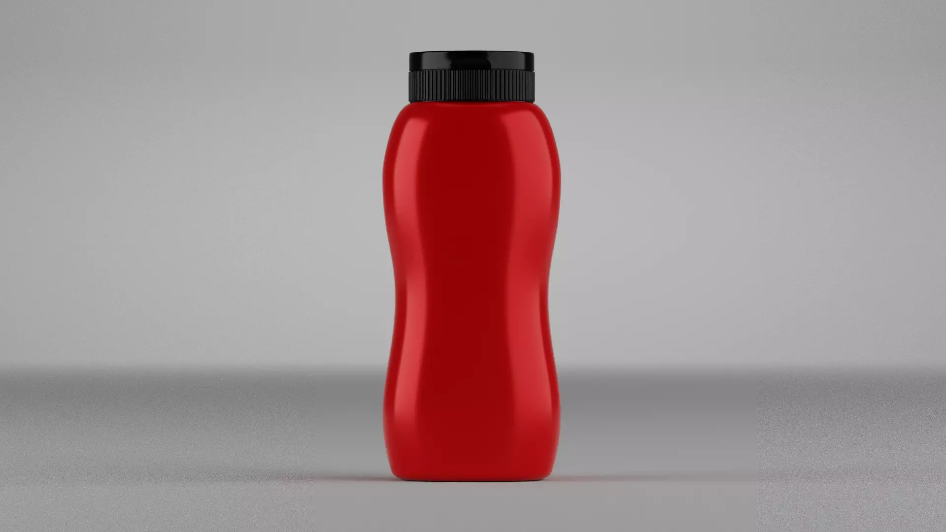 Sauce Bottle 3D model_0