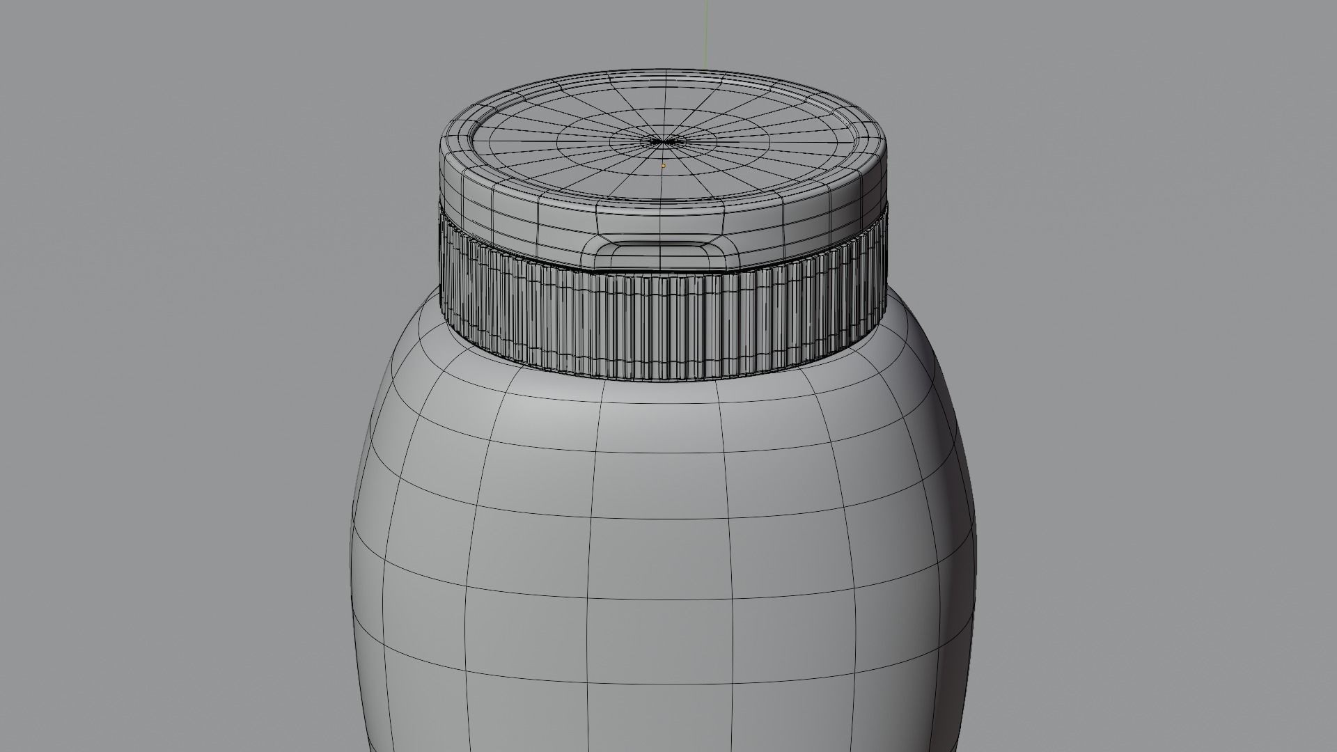 Sauce Bottle 3D model_9
