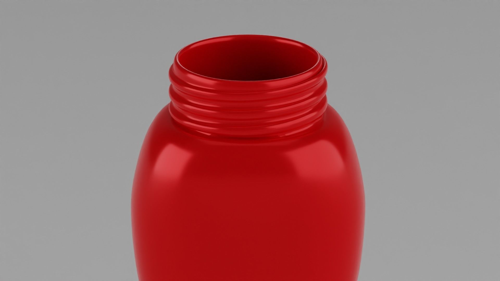 Sauce Bottle 3D model_3