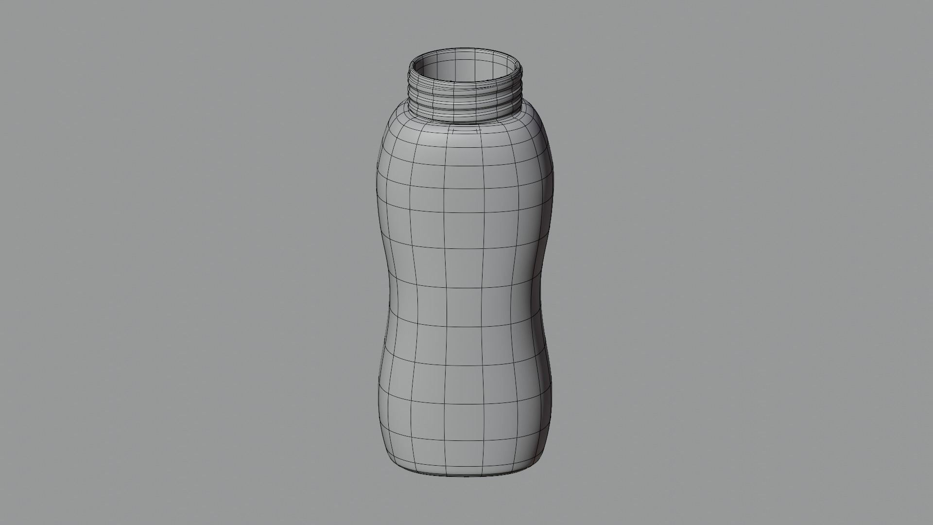 Sauce Bottle 3D model_7