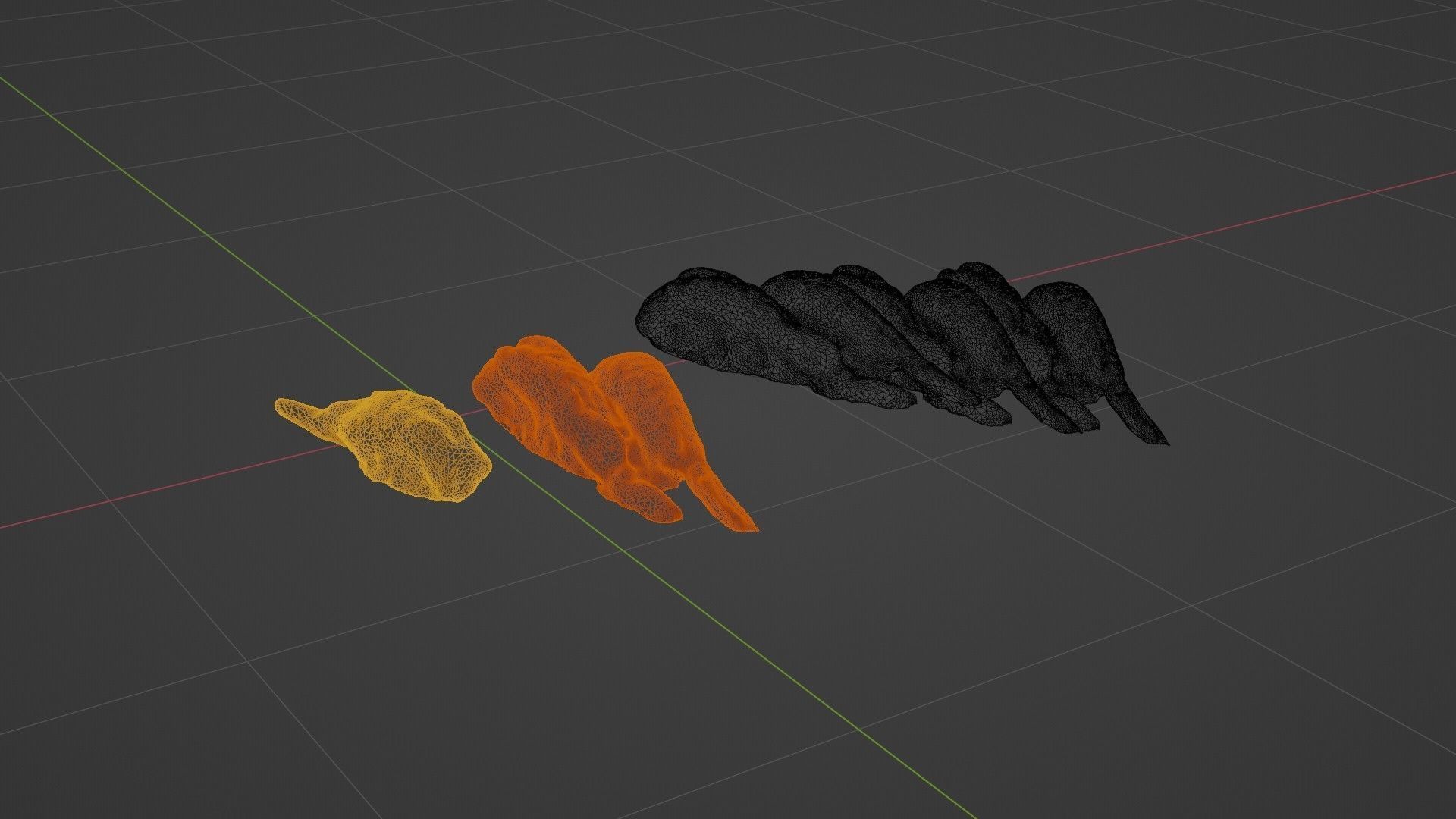 Sushi Delight 3D Scanned Shrimp Nigiri Low-poly 3D model_66