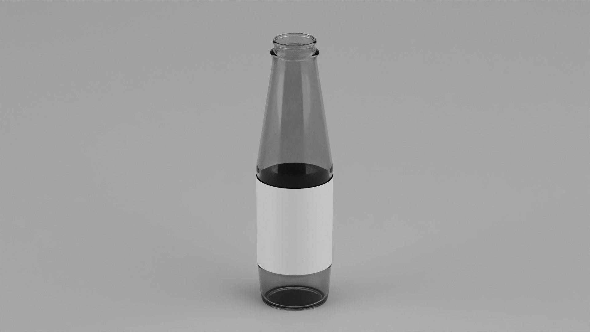 Sauce Bottle 3D model_2