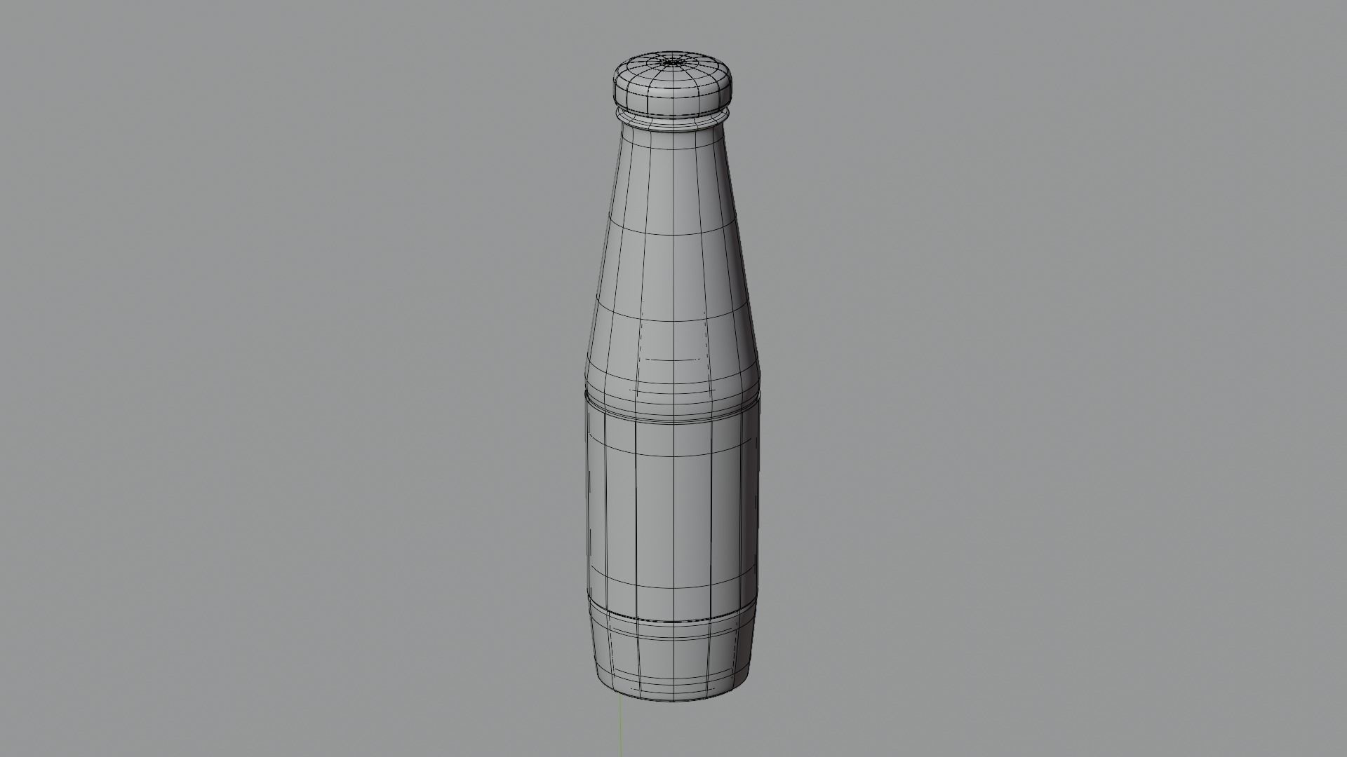 Sauce Bottle 3D model_7