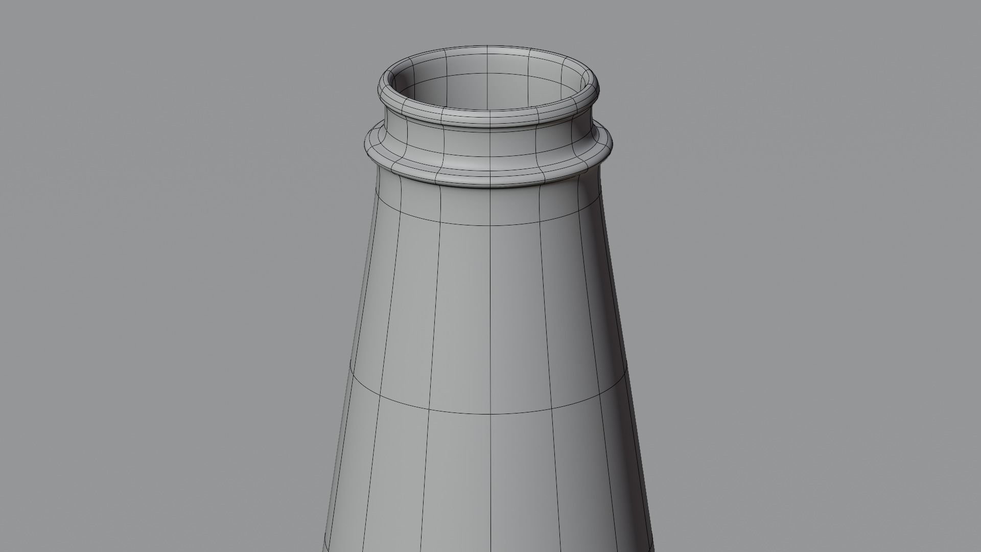 Sauce Bottle 3D model_9