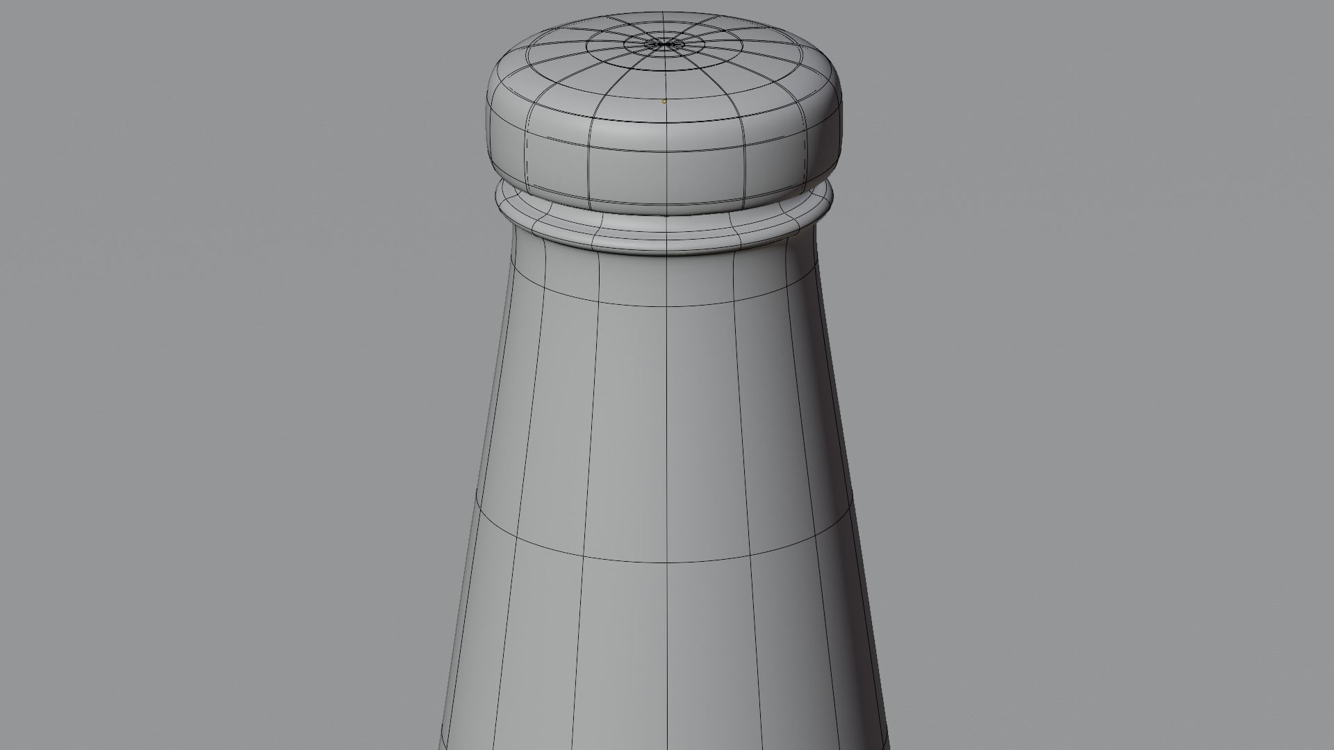 Sauce Bottle 3D model_10