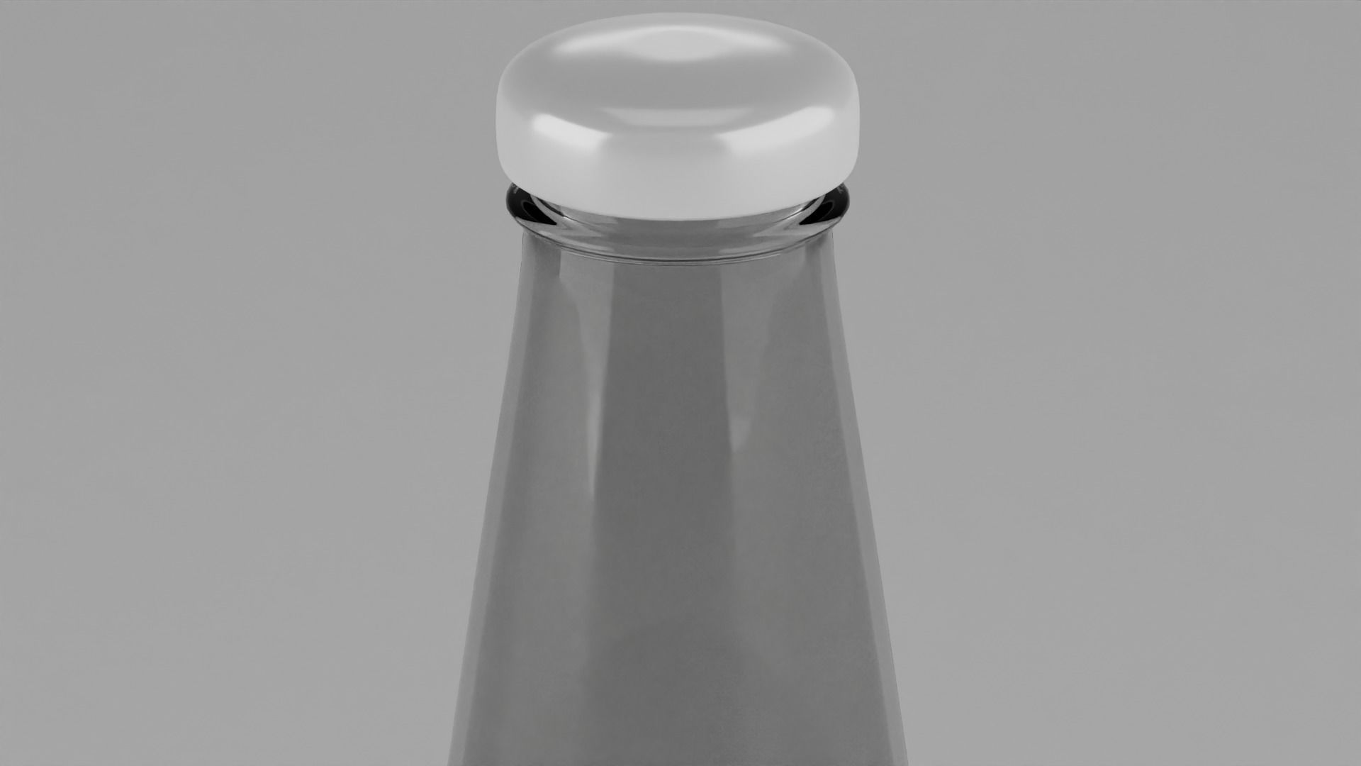 Sauce Bottle 3D model_4