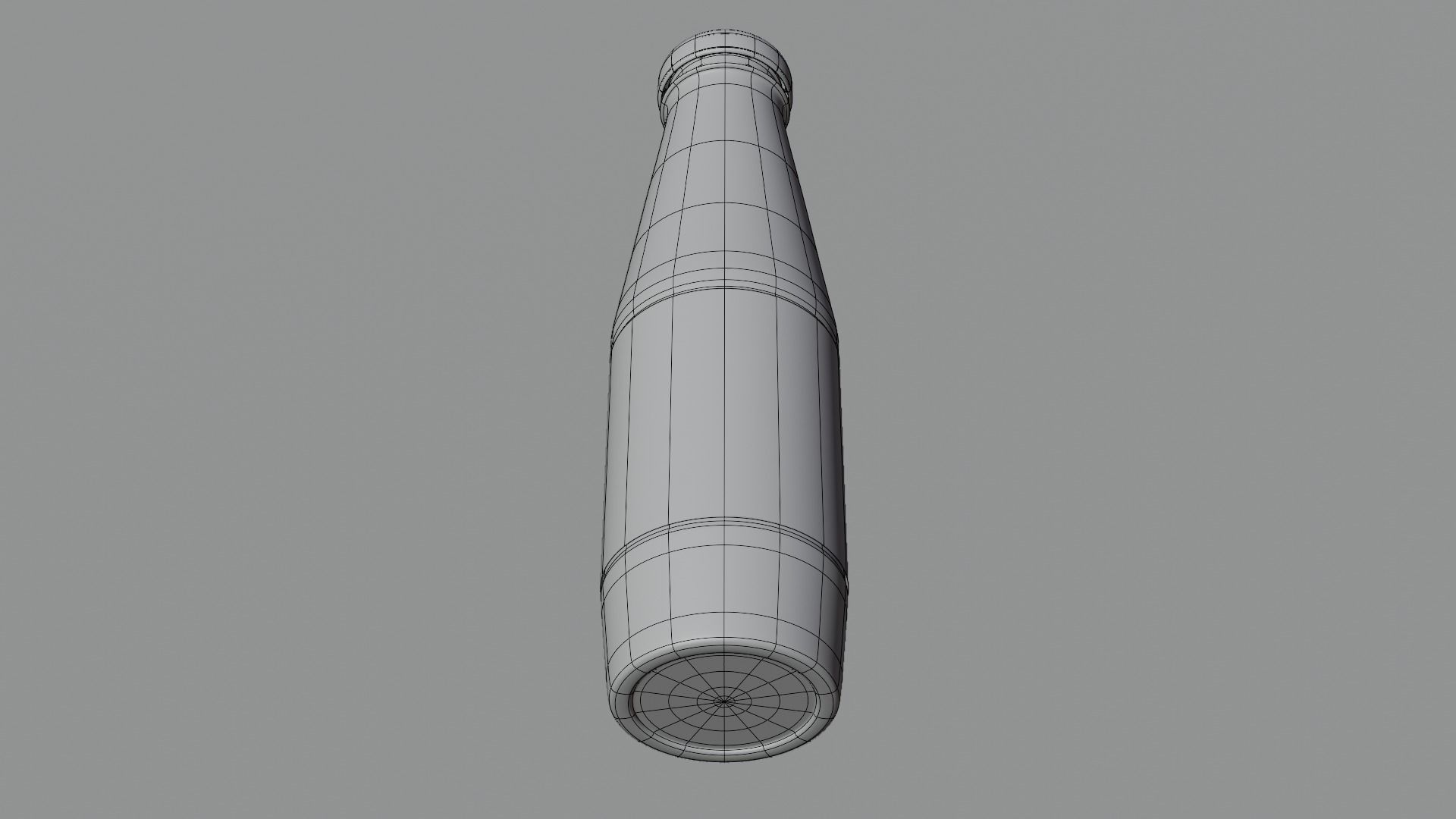 Sauce Bottle 3D model_11