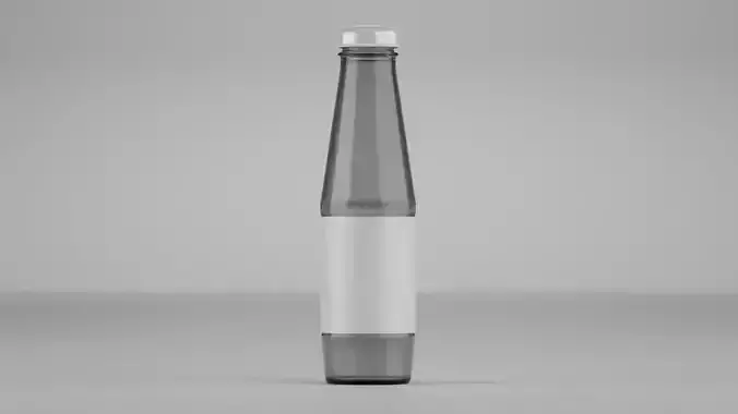 Sauce Bottle 3D model