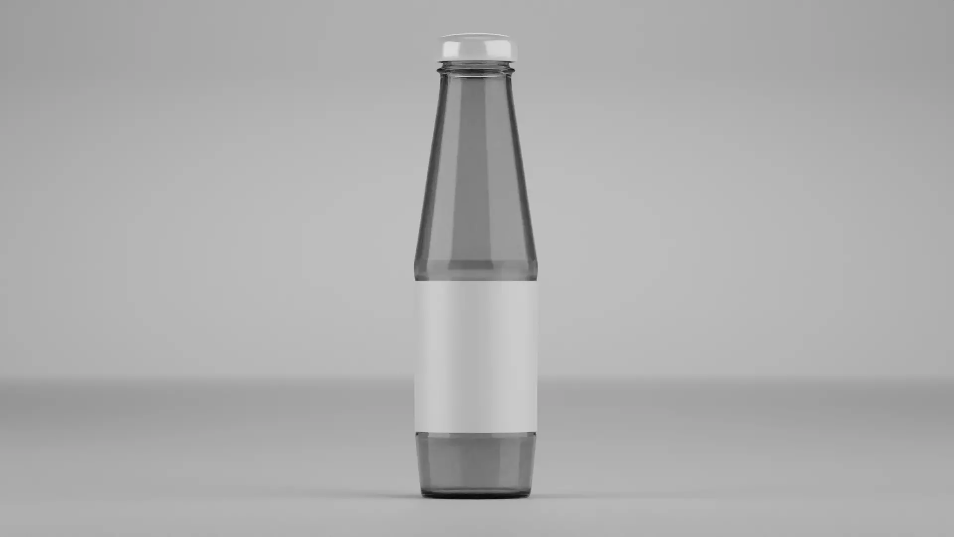 Sauce Bottle 3D model_0
