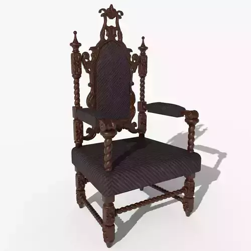 Renaissance Style HighBacked Chair model 5
