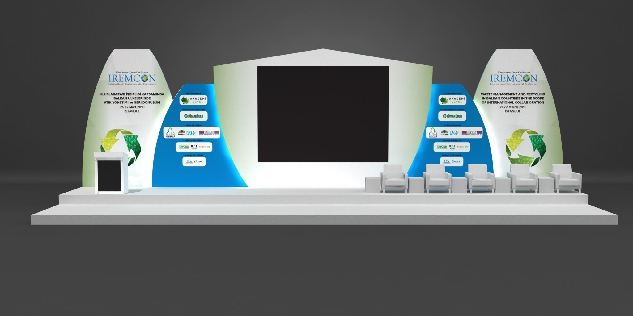 Stage Decor 51 3D model_1