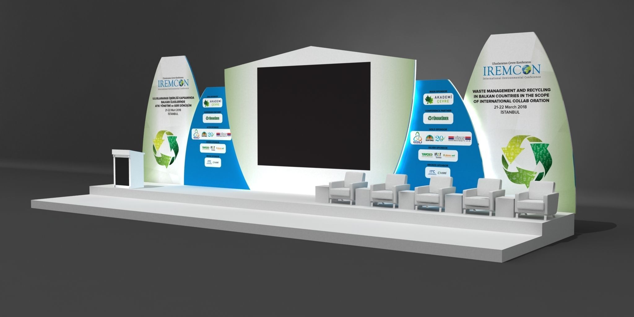 Stage Decor 51 3D model_2