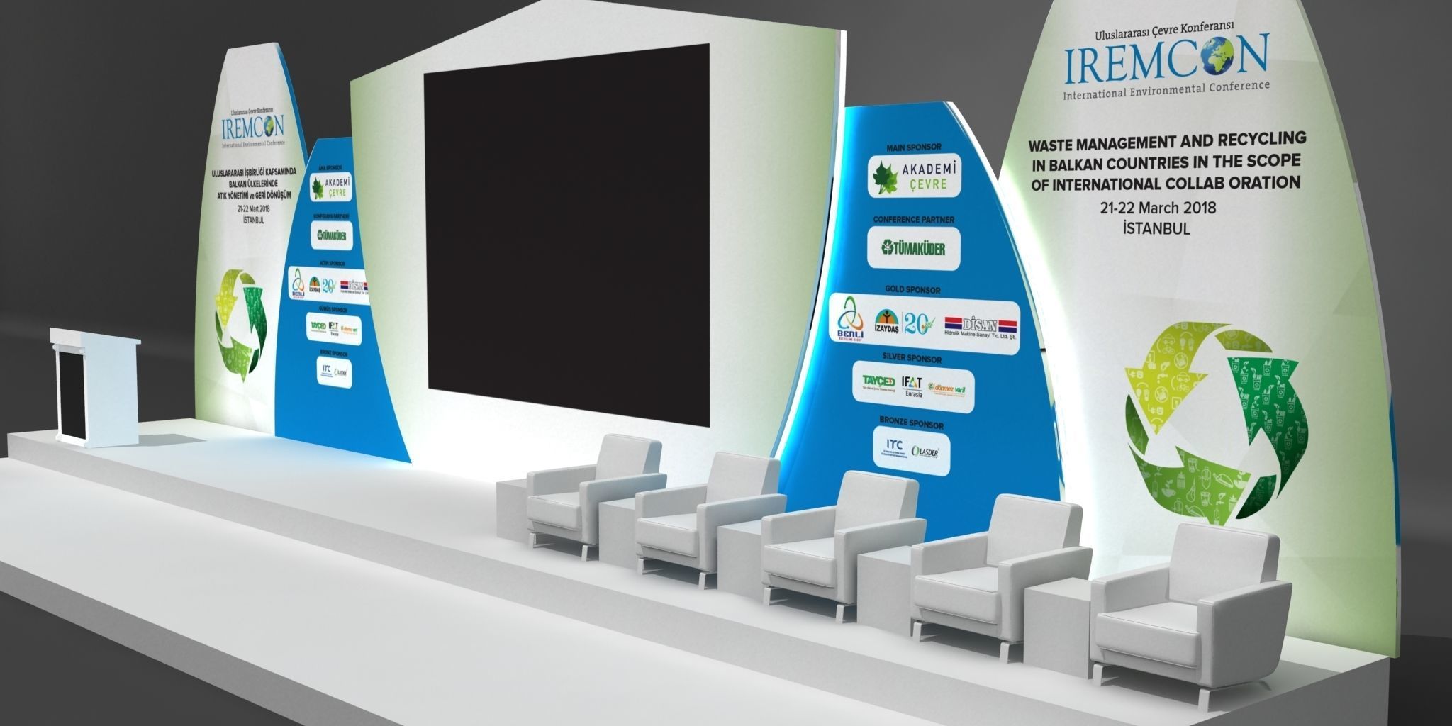 Stage Decor 51 3D model_4