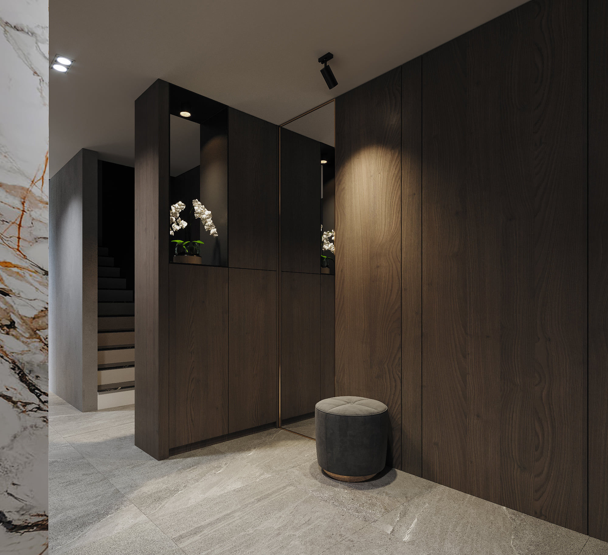 Living interior design Model 3D - 04 3D model_2