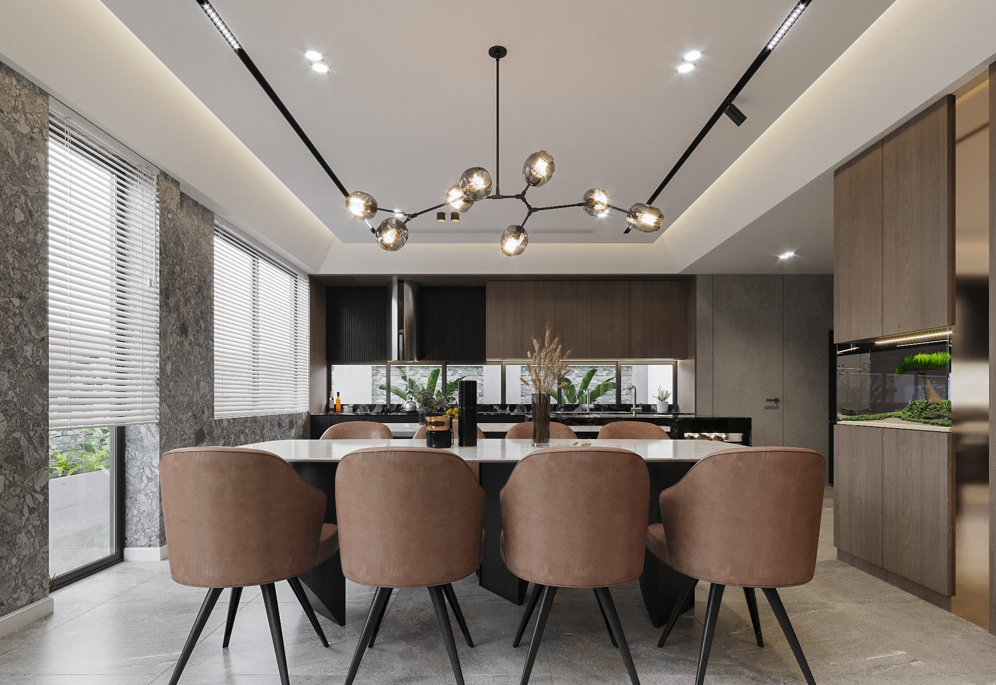 Living interior design Model 3D - 04 3D model_3