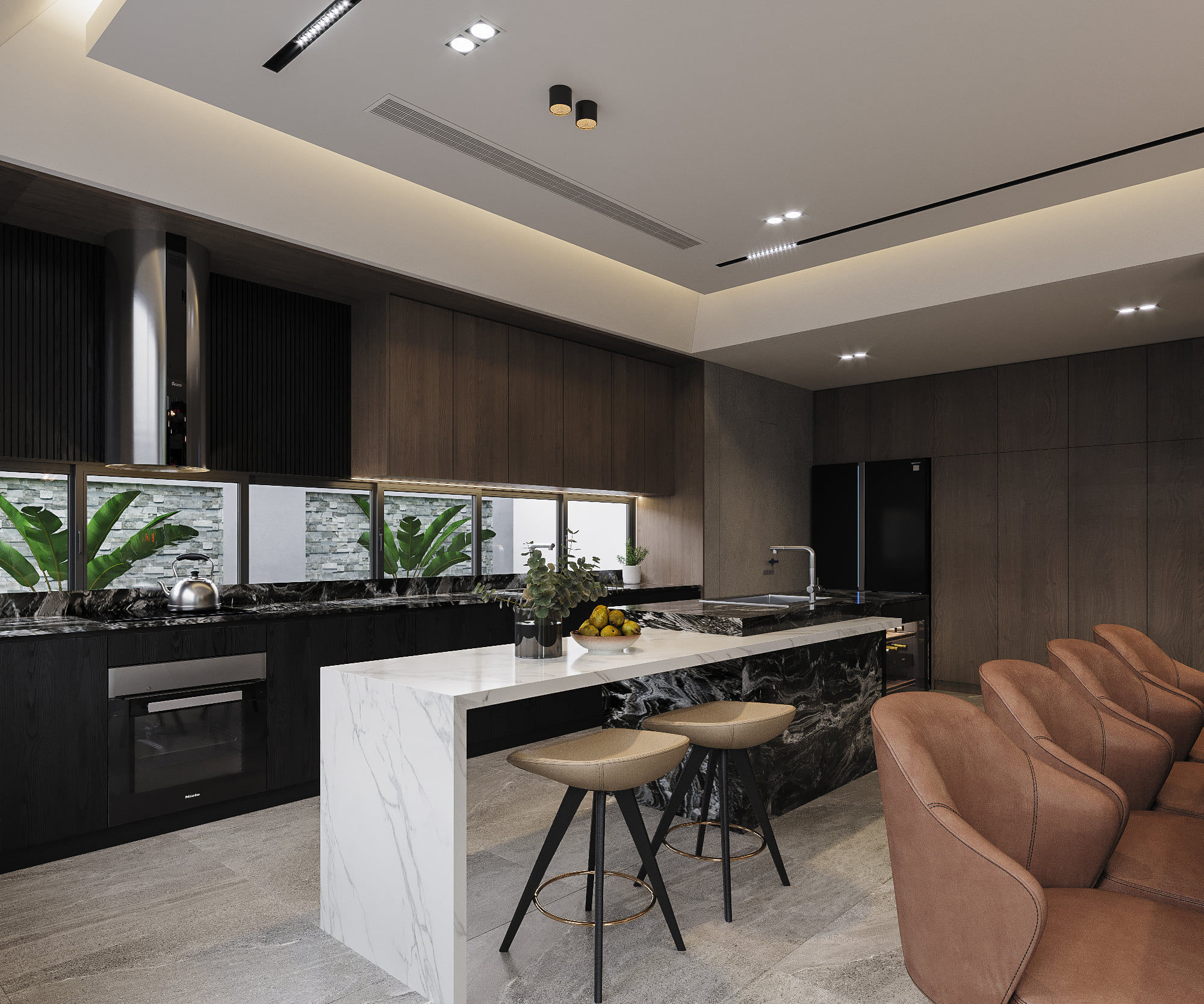 Living interior design Model 3D - 04 3D model_6