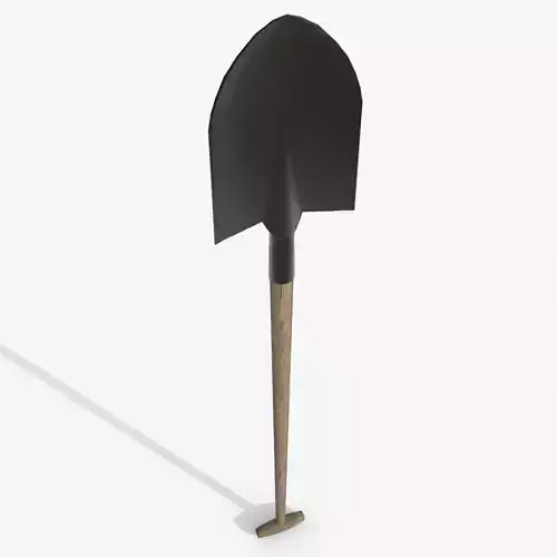Spade Low-poly 3D model