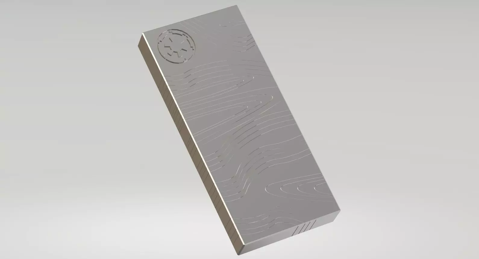 Beskar Ingot Model Free 3D print model