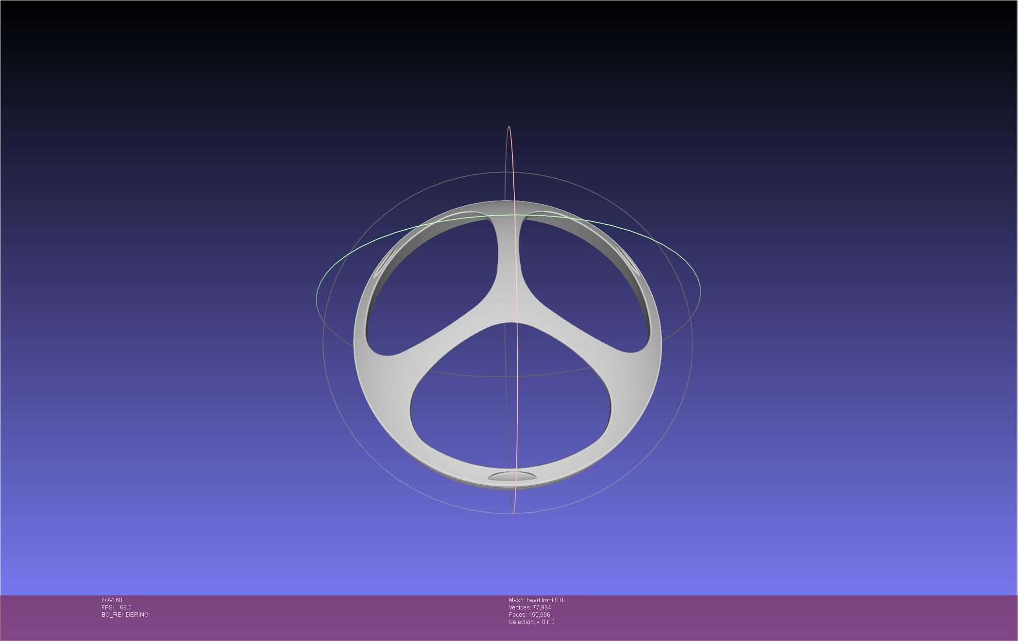 War of the Worlds Martian Periscope Head 3D print model_76