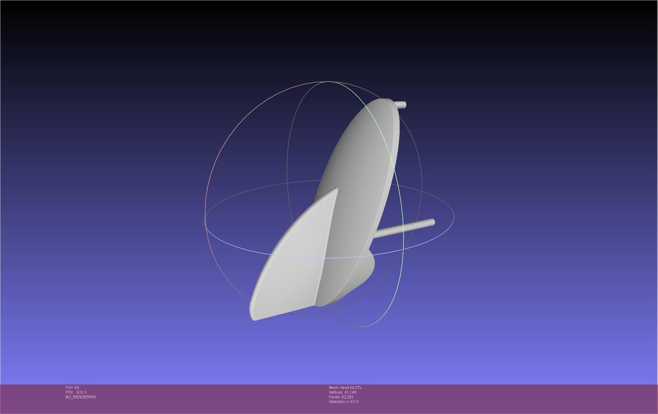 War of the Worlds Martian Periscope Head 3D print model_110