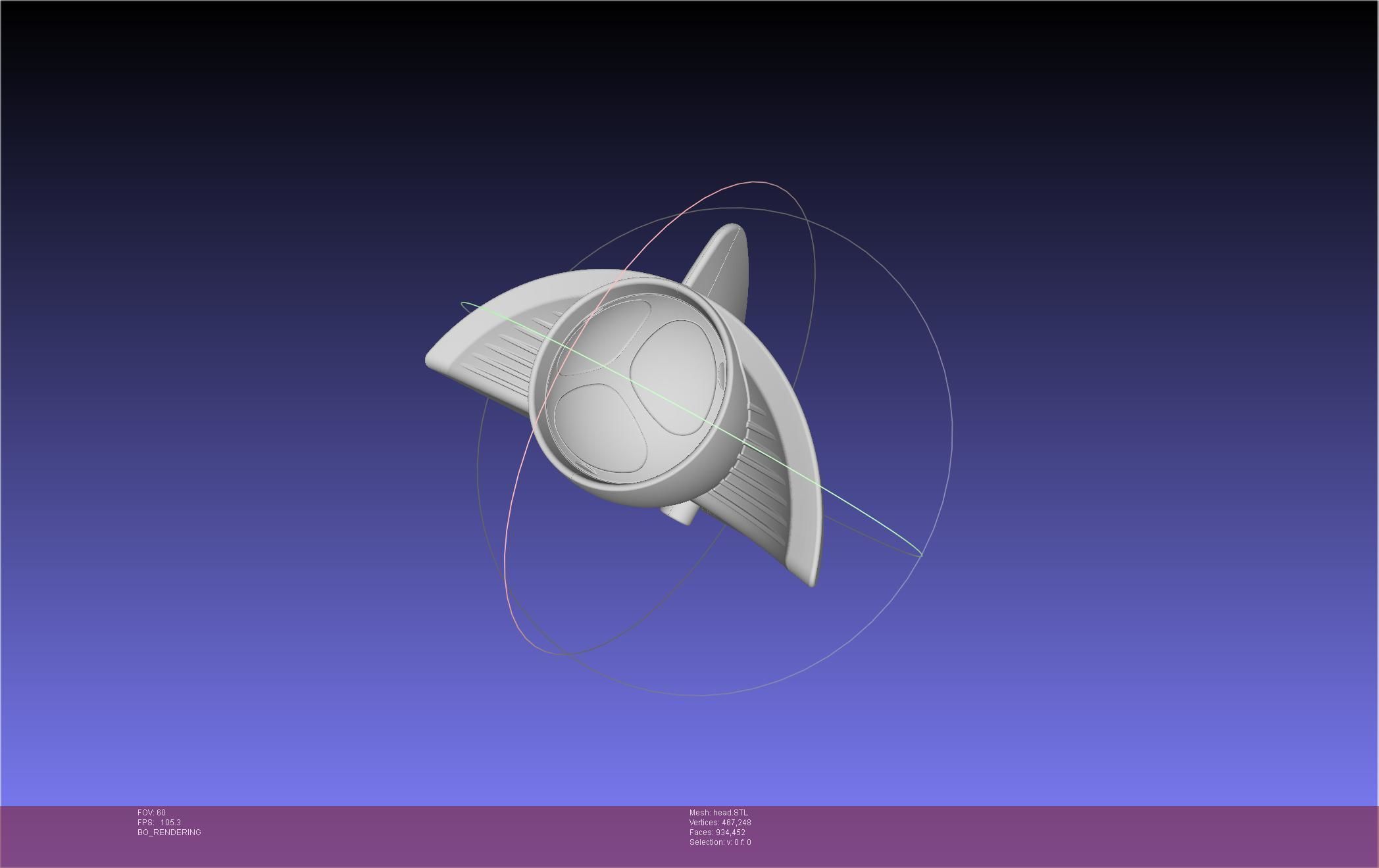 War of the Worlds Martian Periscope Head 3D print model_19