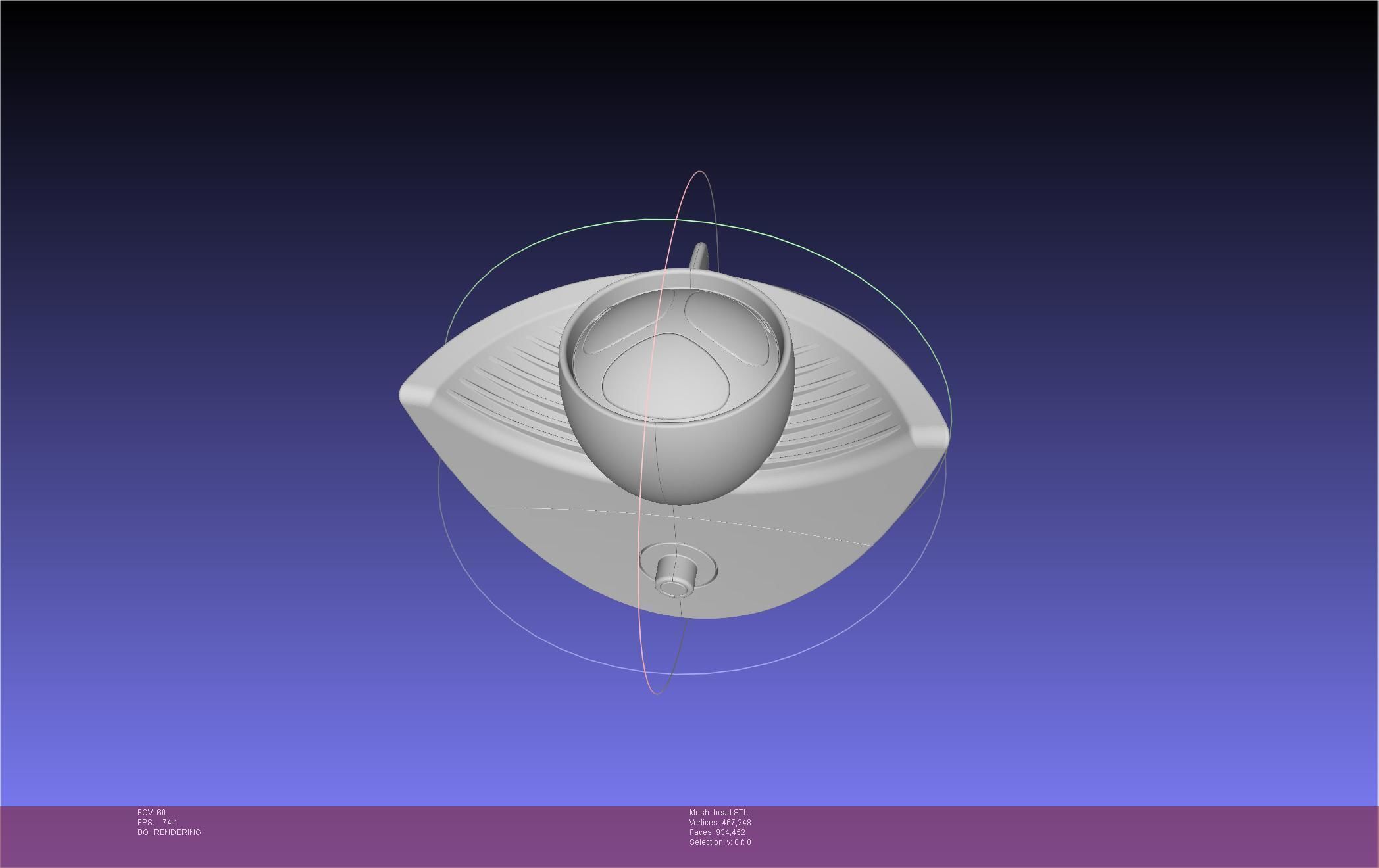 War of the Worlds Martian Periscope Head 3D print model_3