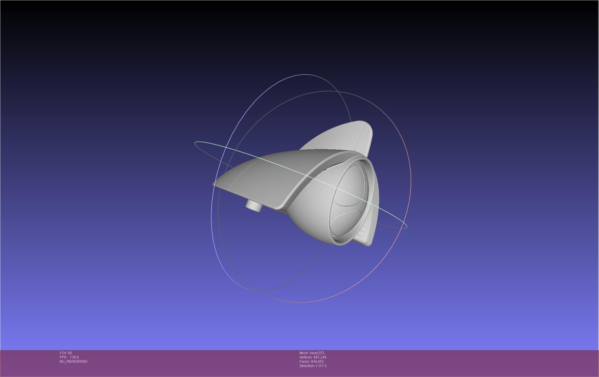 War of the Worlds Martian Periscope Head 3D print model_22