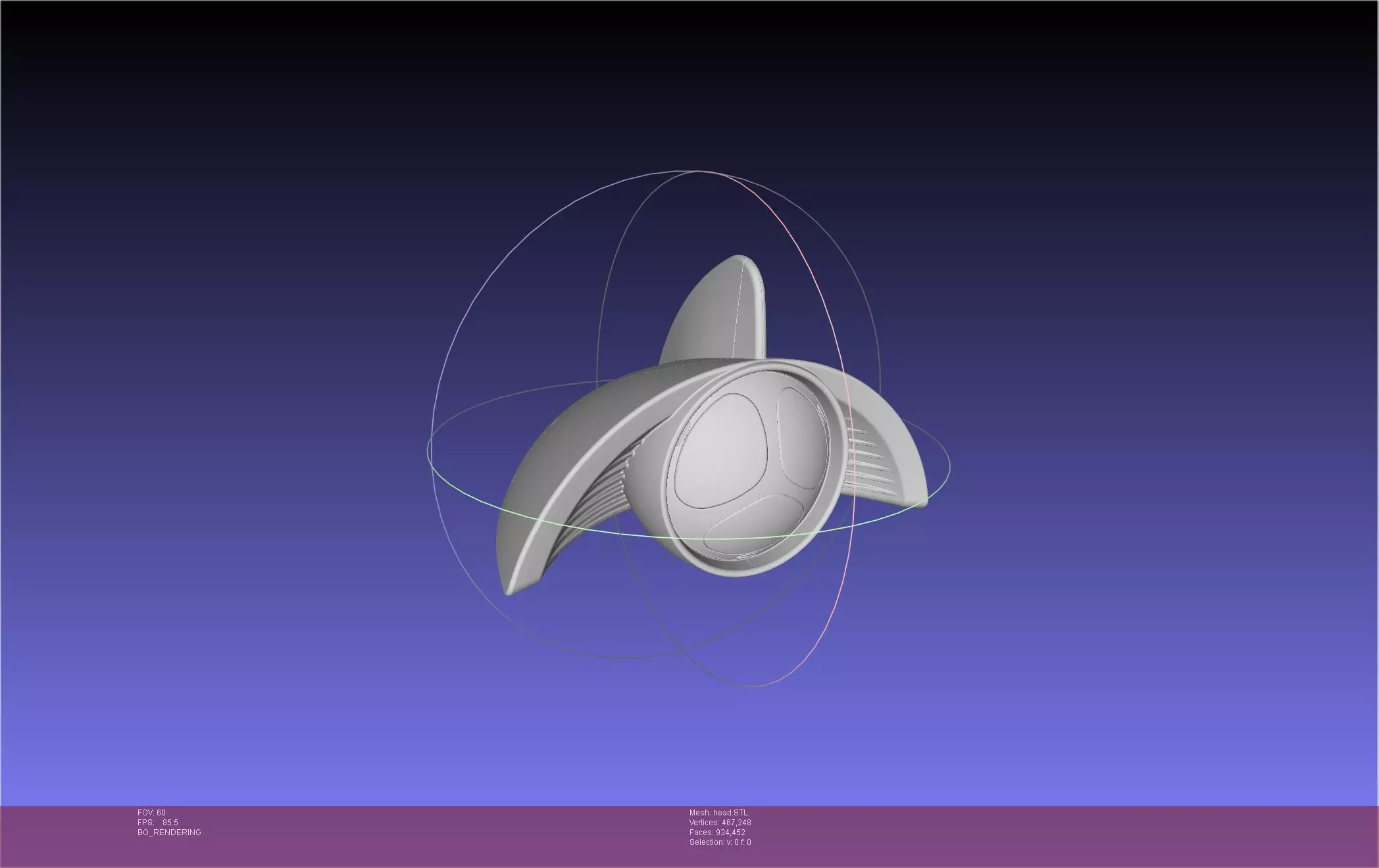 War of the Worlds Martian Periscope Head 3D print model_0