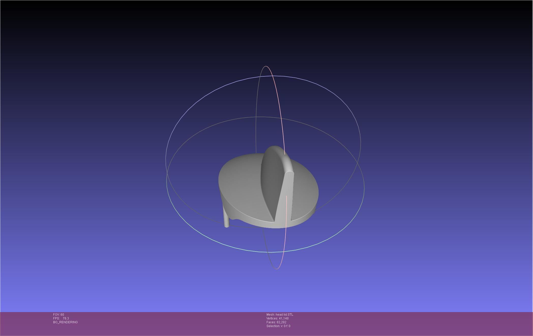 War of the Worlds Martian Periscope Head 3D print model_98