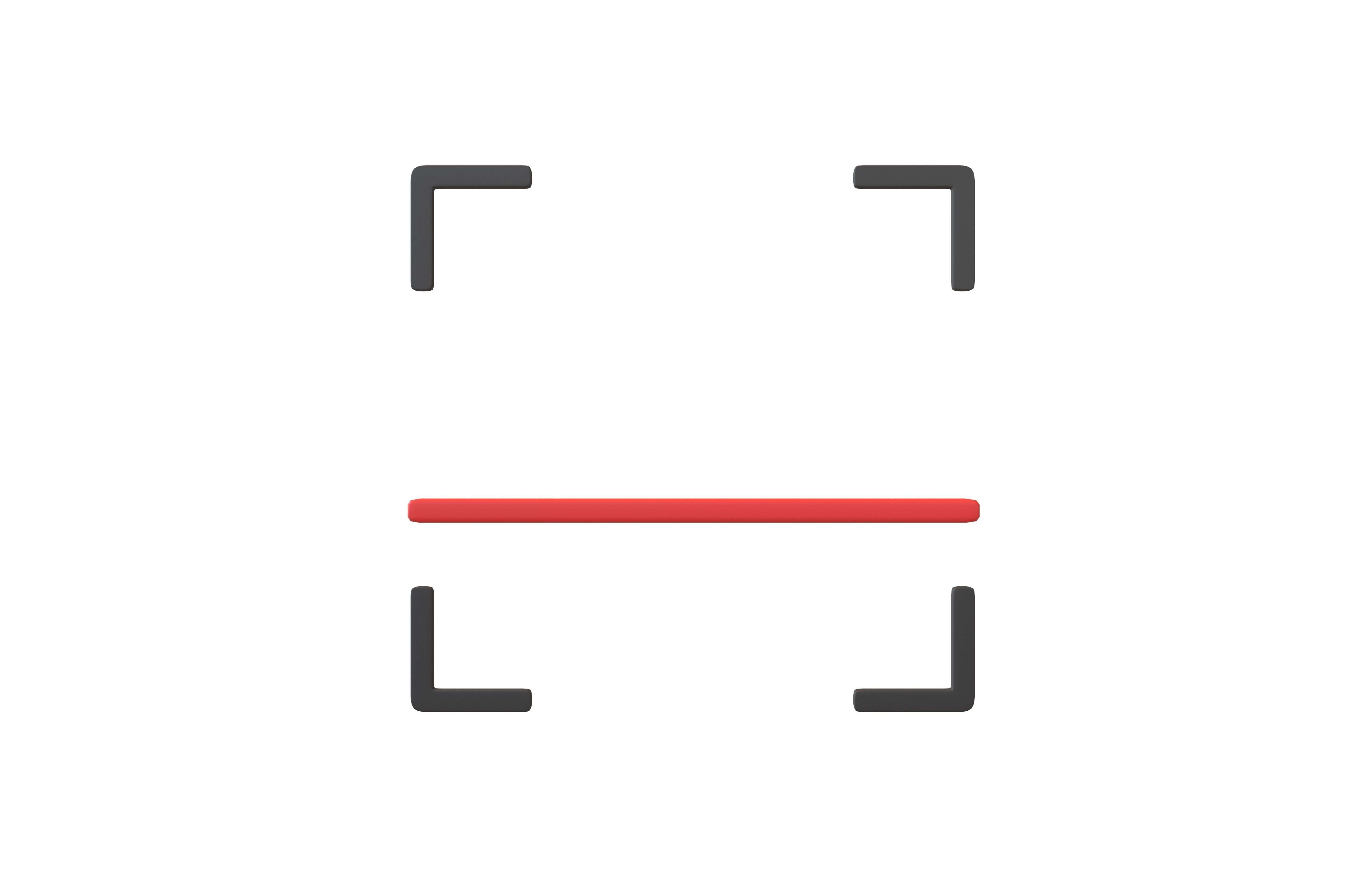 Scan Icon v2 001 Low-poly 3D model_1