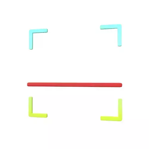 Scan Icon v2 004 Low-poly 3D model