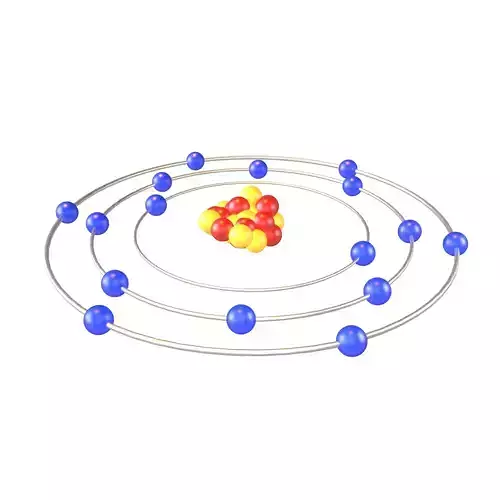 Sulfur Chemical Element v1 001