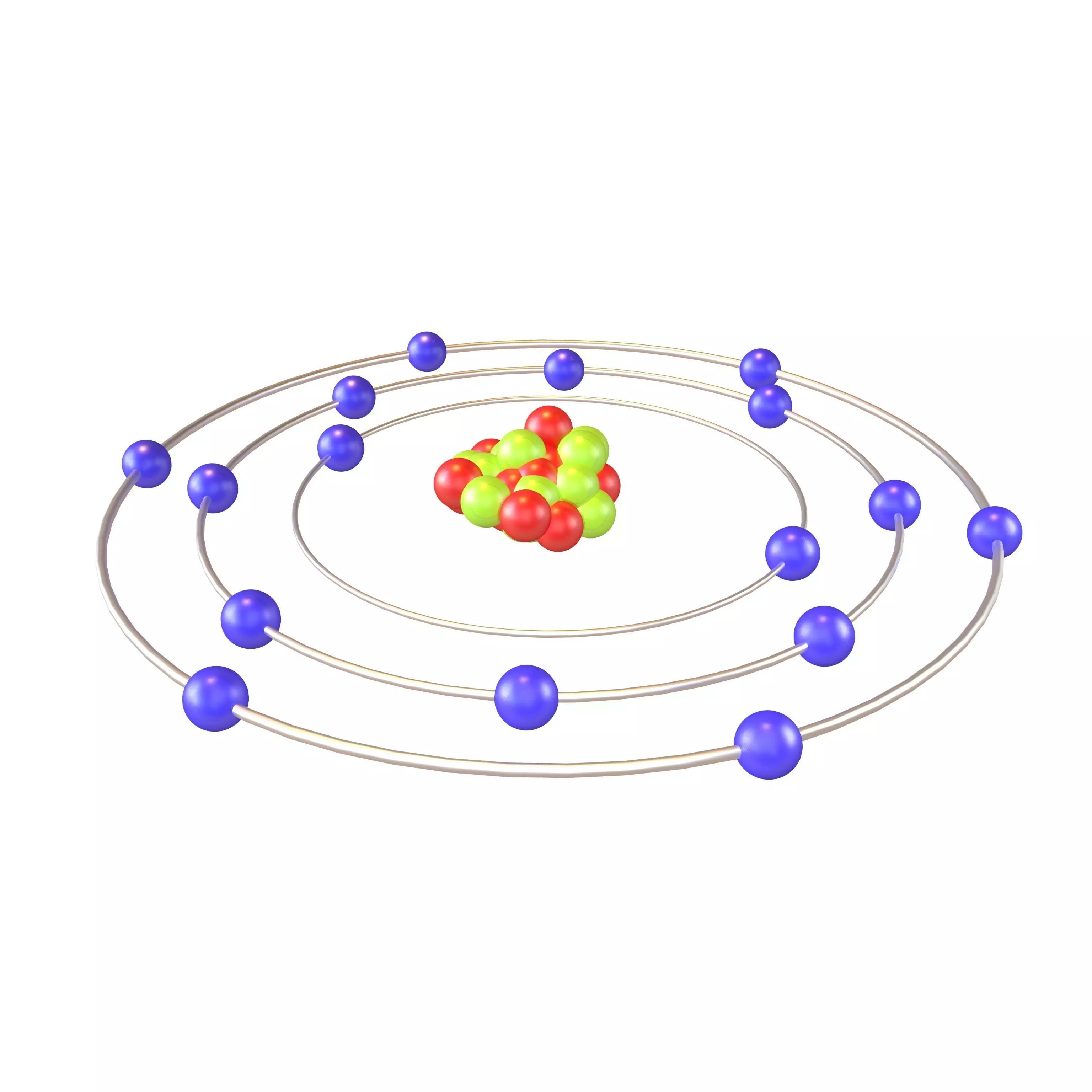 Sulfur Chemical Element v1 003 Low-poly 3D model_0