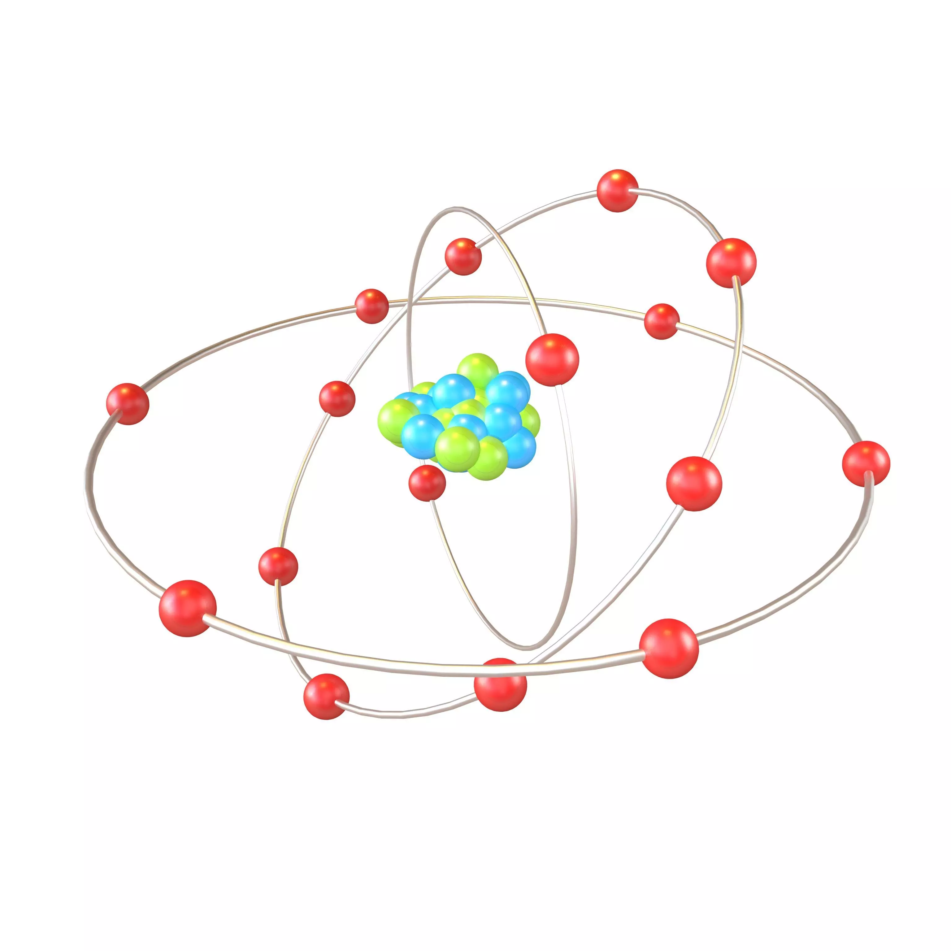 Sulfur Chemical Element v2 002 Low-poly 3D model_0