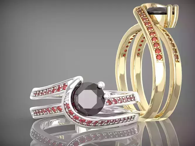 Rabbit Head Ring V02