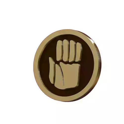 King of Thieves Aladdin Cosplay Hand Pin