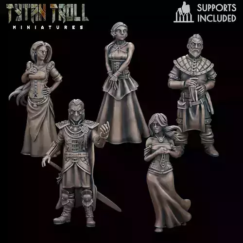 Curse of Strahd - Mini Pack 03 - Pre-Supported 