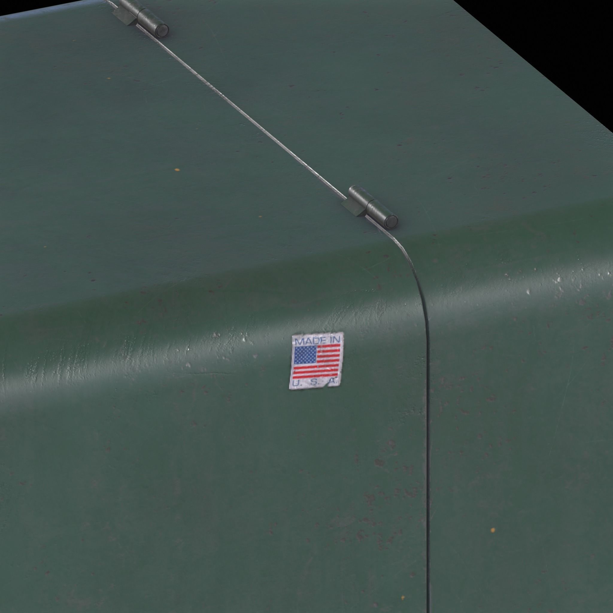 Electrical Box Low-poly 3D model_6