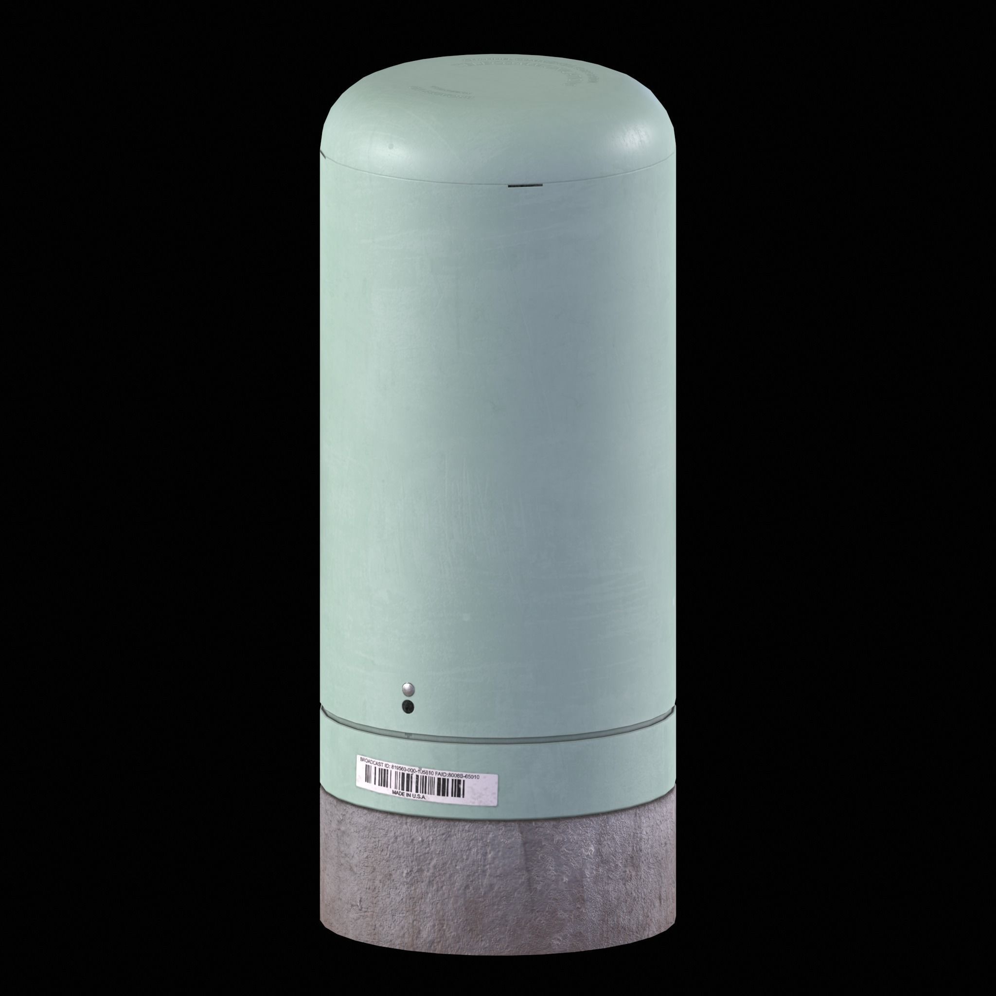 Electrical Box Low-poly 3D model_7