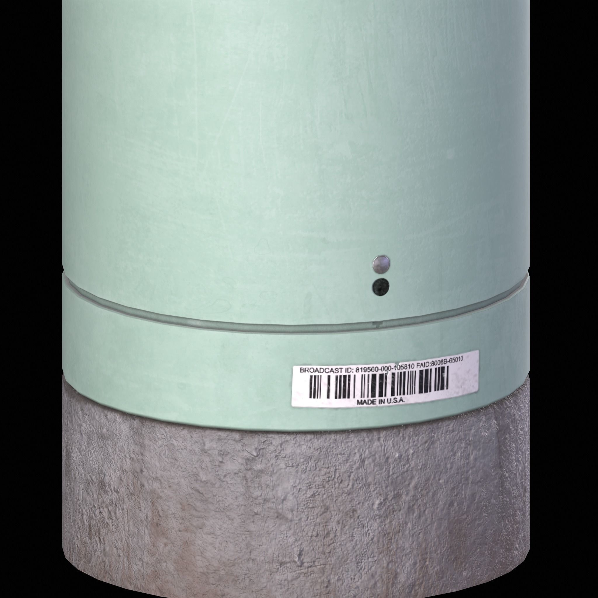 Electrical Box Low-poly 3D model_9