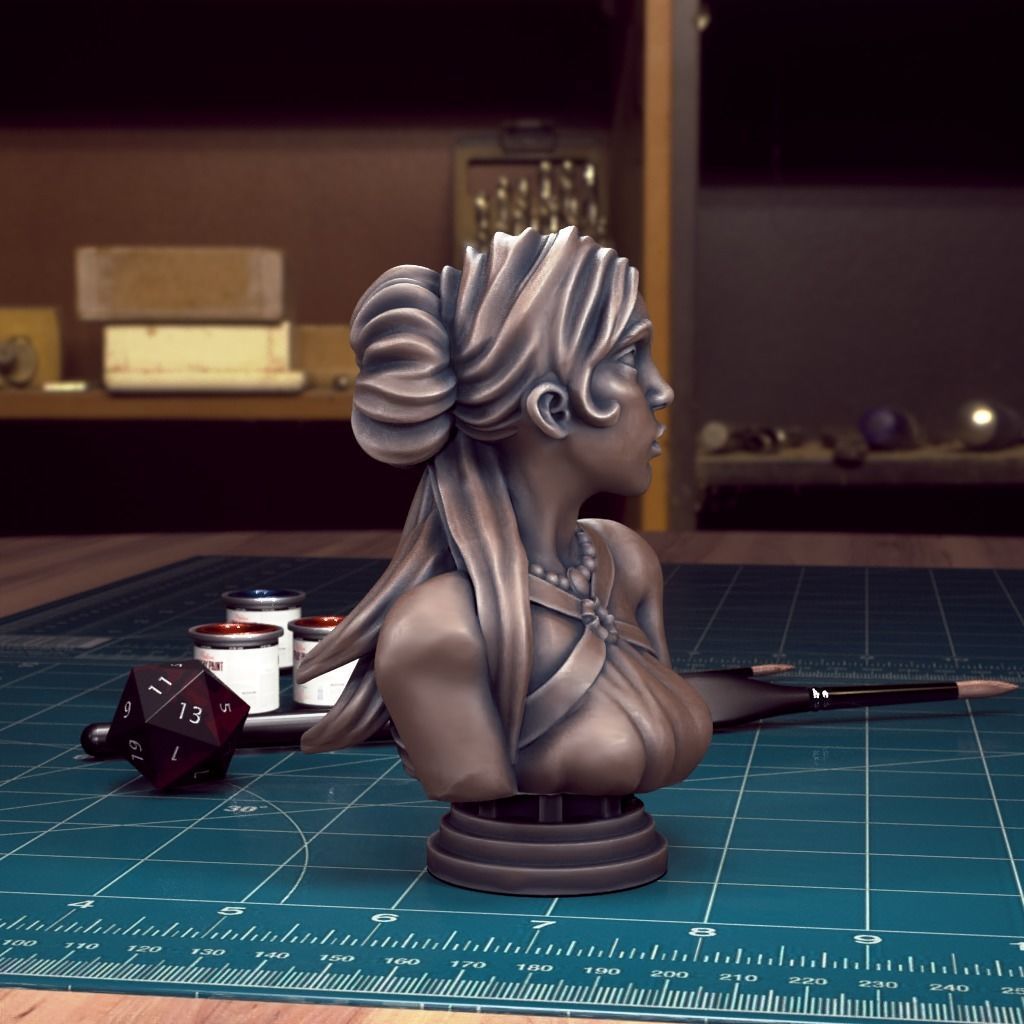 Curse of Strahd - Bust Pack 03 - Pre-Supported  3D print model_5