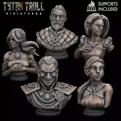 Curse of Strahd - Bust Pack 03 - Pre-Supported 