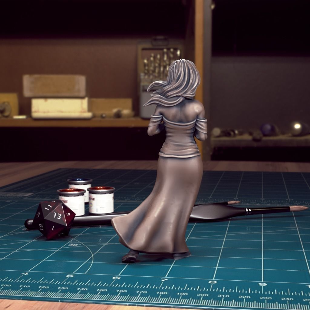 Curse of Strahd - Bust Pack 03 - Pre-Supported  3D print model_19