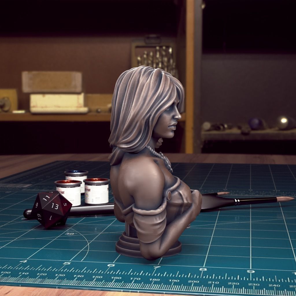 Curse of Strahd - Bust Pack 03 - Pre-Supported  3D print model_24