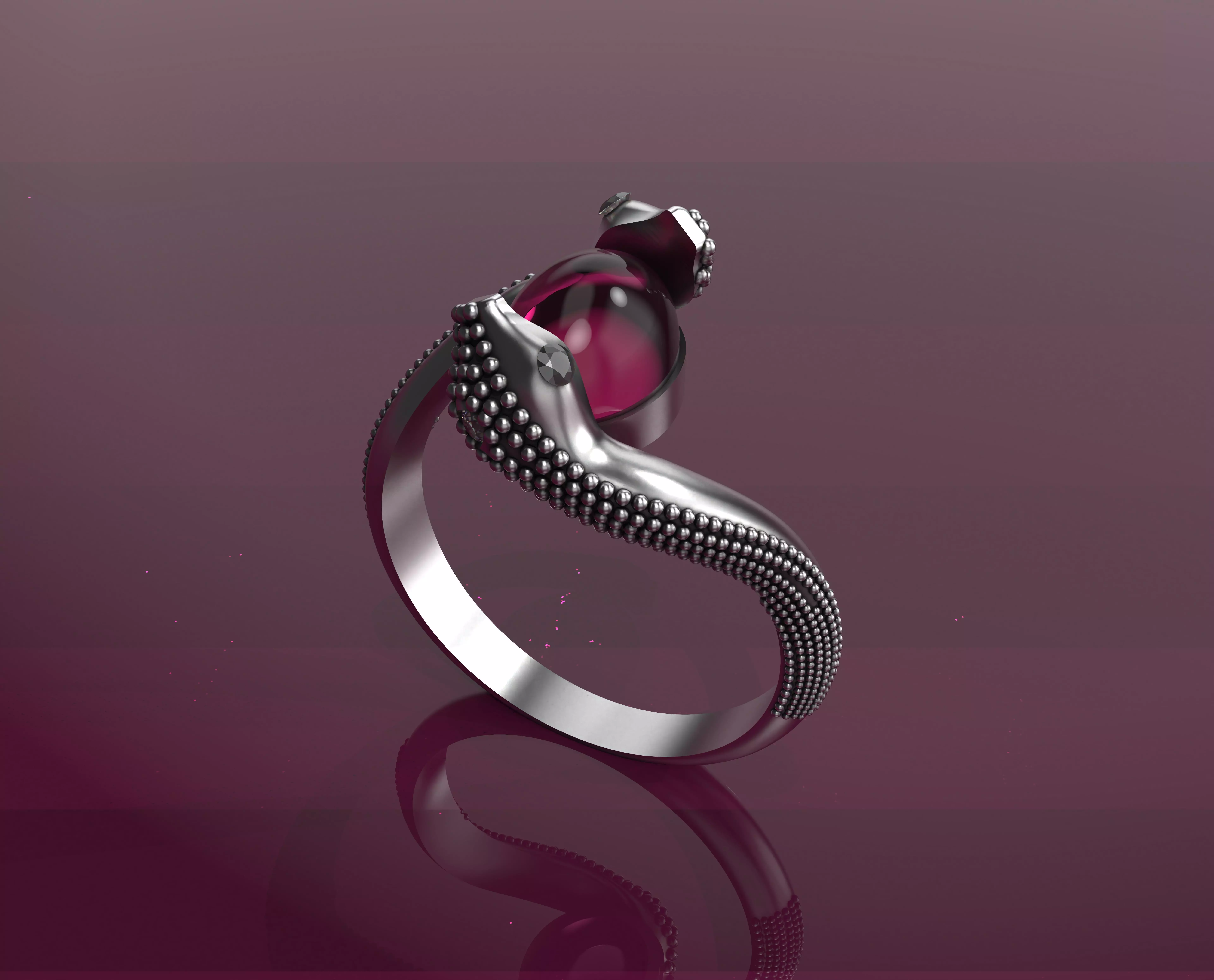 gold design Free 3D print model_0