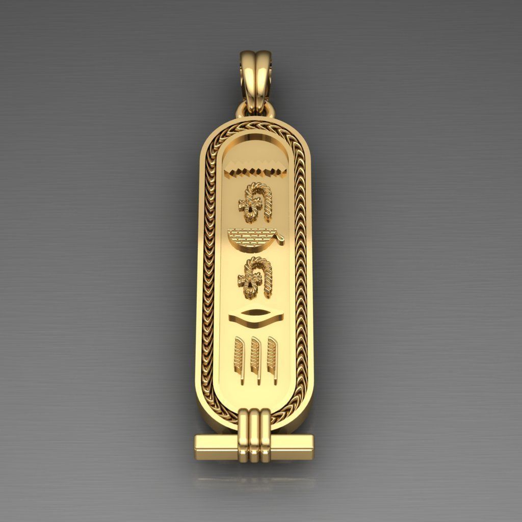 4 Pendants 3D print model_8