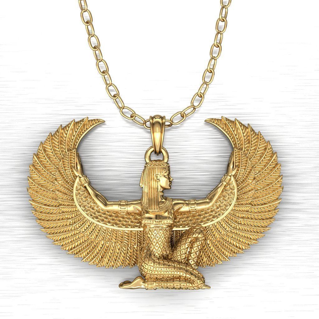 4 Pendants 3D print model_11