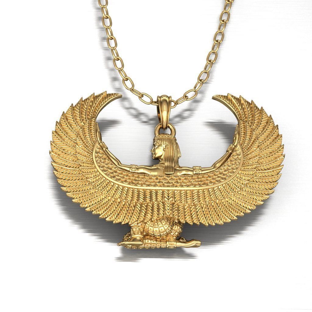 4 Pendants 3D print model_13