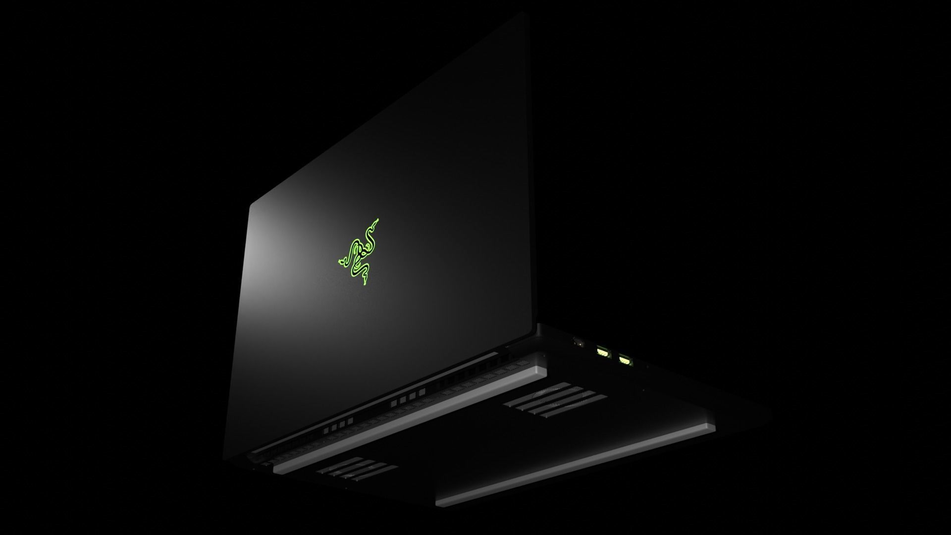 Razer Blade 15 3D model 3D model_4