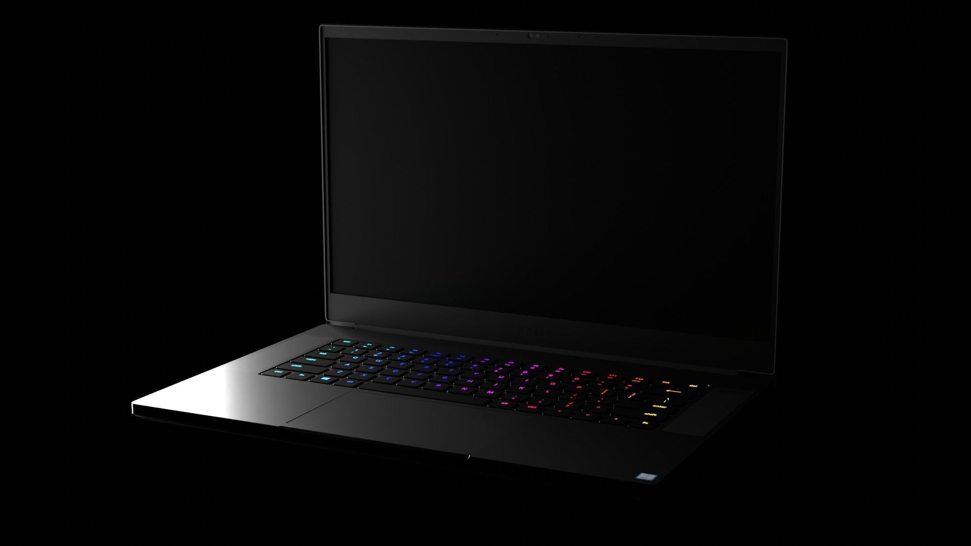 Razer Blade 15 3D model 3D model_2